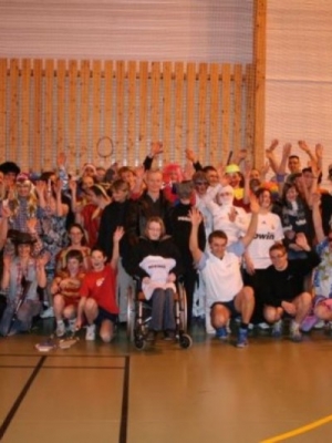 Le badminton au Carnaval 4 (badminton Cambrai Nord)